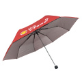 21Inch aluminum shaft light weight 3folding umbrella for two person